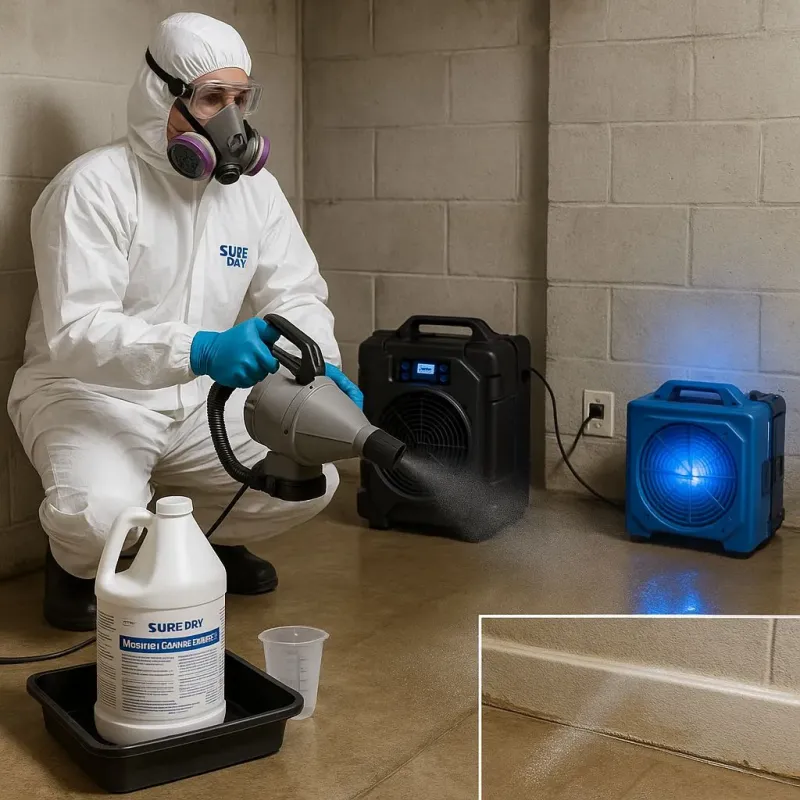 Sanitization and Odor Removal process in Orleans, MA